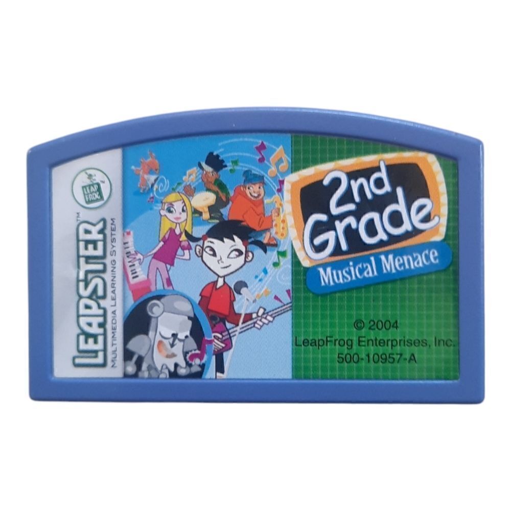 Leapfrog Leapster 2nd Grade Musical Menace Game Cartridge Only